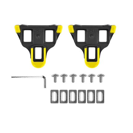 2 Pairs Bicycle Cycling Self Locking Pedals Lightweight Durable Anti-Slip