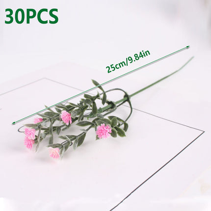 30 PCS Artificial Breath Flowers Pink Realistic Looking Low Maintenance