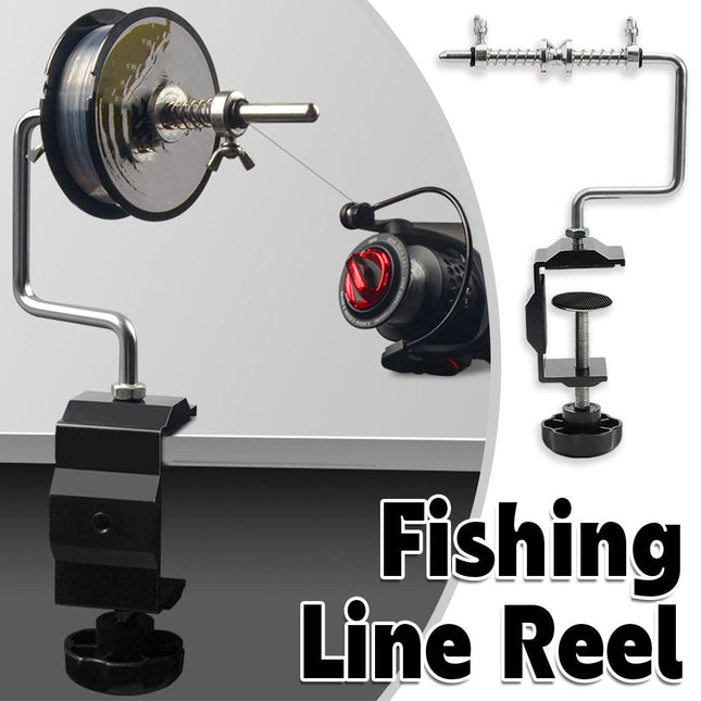 Fishing Line Winder Spooler Reel Spooling Station Portable Tackle Tool System
