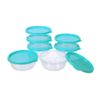 Microwave Safe Food Storage Container Round Lunch Box Refrigerator Meat Soup Box