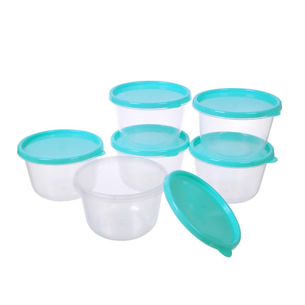 Microwave Safe Food Storage Container Round Lunch Box Refrigerator Meat Soup Box