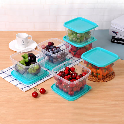 Microwave Safe Food Storage Container Round Lunch Box Refrigerator Meat Soup Box