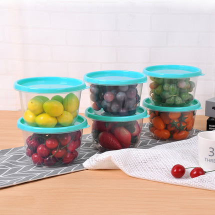 Microwave Safe Food Storage Container Round Lunch Box Refrigerator Meat Soup Box