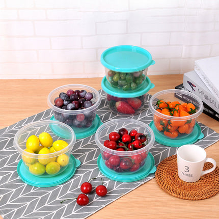 Microwave Safe Food Storage Container Round Lunch Box Refrigerator Meat Soup Box