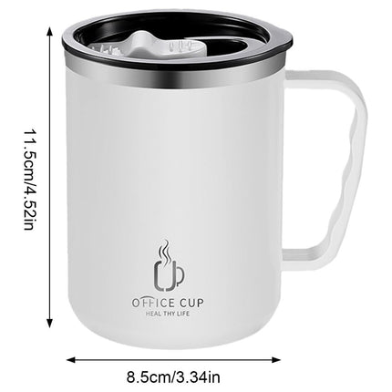 Double Walled Mug Stainless Steel 500ml Leak and Spill Proof for Hot Cold Drink