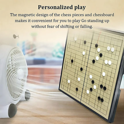 Magnetic Go Game Chess Set Foldable Portable Travel Home Game Toy