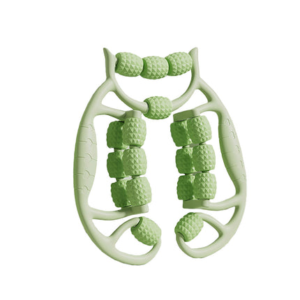 Leg Massager Roller Ring Thigh Calf Muscle Relaxer Slimming Massage Tool
