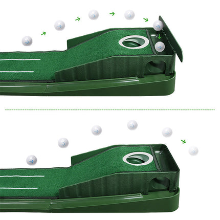 Golf Putting Mat Portable Mini Golf Practice Pad for Indoor Office Training Game
