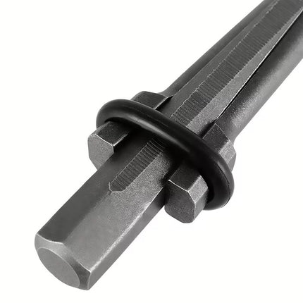 6 Piece Stone Splitting Wedge Feather Shim Kit Granite Rock Concrete Mason Tool