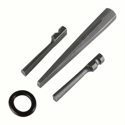 6 Piece Stone Splitting Wedge Feather Shim Kit Granite Rock Concrete Mason Tool