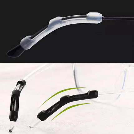 Silicone Glasses Temple Hook Tip Eyeglasses Ear Grip Anti Slip Holder Spectacle