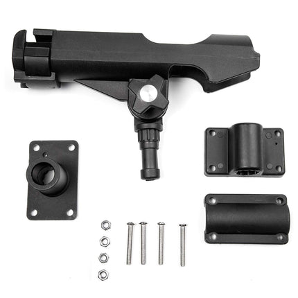 Kayak Fishing Seat Bracket Set Rotatable Mount Boat Holder Accessory 2 Pieces