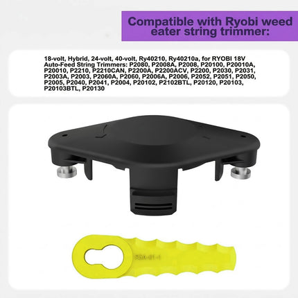 11pc Rotary Trimmer Head Replacement Blades Kit for Weed Wacker String Trimmer