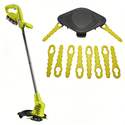 11pc Rotary Trimmer Head Replacement Blades Kit for Weed Wacker String Trimmer