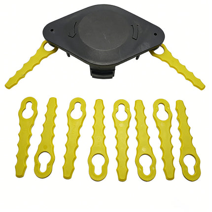 11pc Rotary Trimmer Head Replacement Blades Kit for Weed Wacker String Trimmer