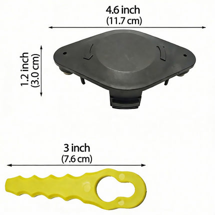 11pc Rotary Trimmer Head Replacement Blades Kit for Weed Wacker String Trimmer