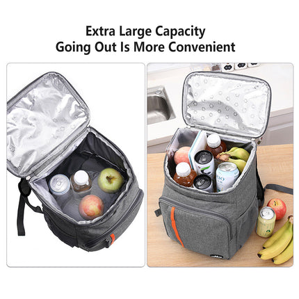 Insulated Picnic Backpack Waterproof Outdoor Cooler for Hiking Fishing Camp