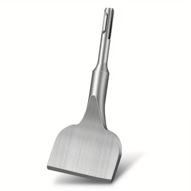 75mm Wide SDS Plus Tile Chisel 25 Degree Bent Shaft for Concrete Masonry Removal
