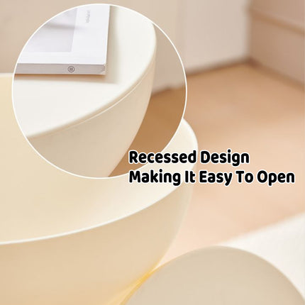 Creative Small Coffee Table Cute Durable PP Material for Living Room Bedroom Use