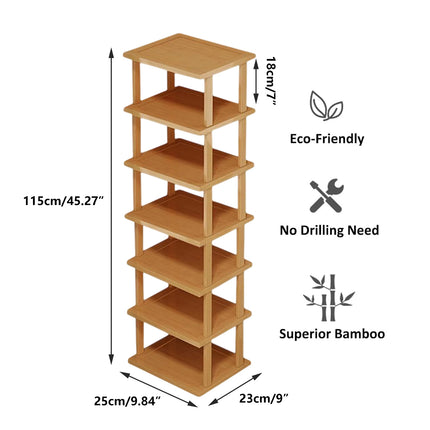 7-Layer Shoe Rack Household Multi Layer Multi Functional Shoe Storage Organizer