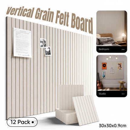 Vertical Grain Felt Board Backdrop For Home Office Photo Studio Decoration