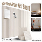 Vertical Grain Felt Board Backdrop For Home Office Photo Studio Decoration
