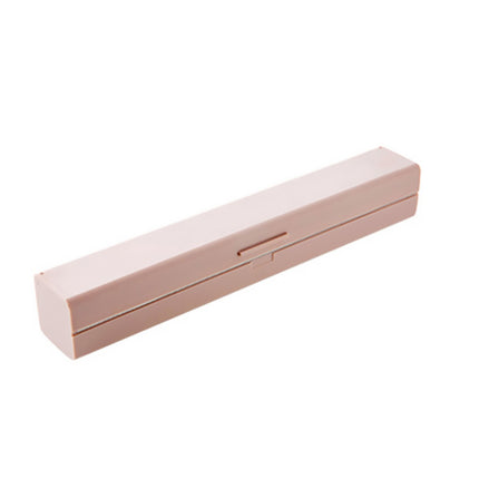 Plastic Food Wrap Dispenser Cutter Foil Cling Film Storage Holder Box Kitchen