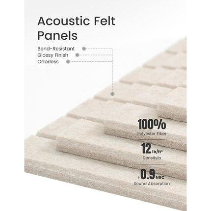Vertical Grain Felt Board Backdrop For Home Office Photo Studio Decoration