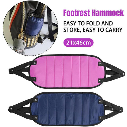Travel Rest Hammock Office Foot Hammock Portable Rest for Relaxation Support