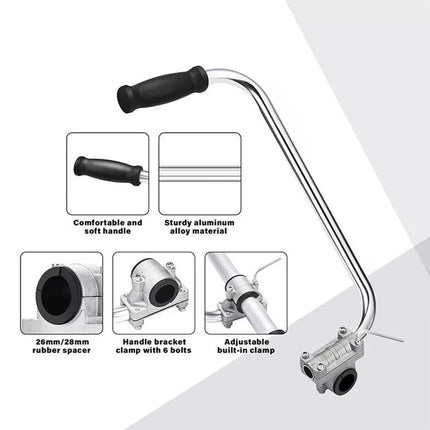 String Trimmer Handle Ergonomic Trimmer Grip Lawn Mower Handle Grip Auxiliary