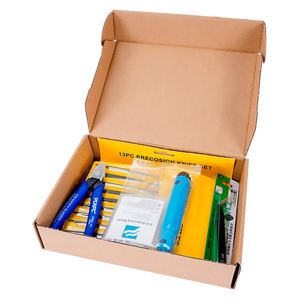 Model Cleaning Tool Kit Trimming Knife Side Cutter Files Tweezers Hobby Set