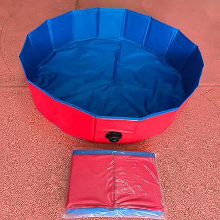 Folding Pet Pool Sand Table Outdoor Pet Bath Tub Toy Play Water Pool PVC Use