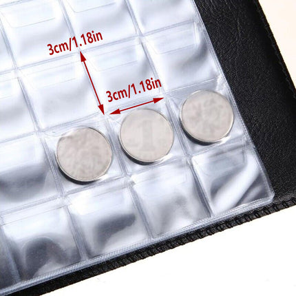 480 Coin Holder Money Storage Pockets Penny Collection Album Book Collecting Au