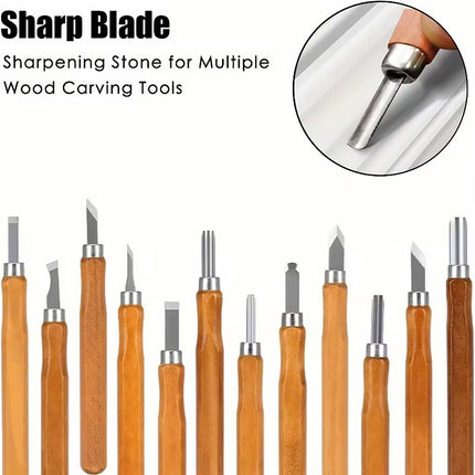Woodworking Whetstone Sharpening Stone Set Dual Grit 400 1000 Bamboo Base