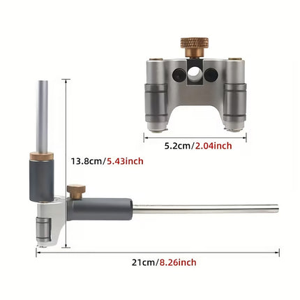 Woodworking Marking Gauge Straight and Curved Line Scriber Parallel Scribe Tool