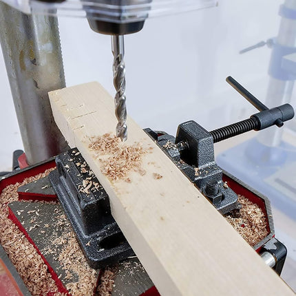 Precision Mini Drill Press Vise 3 Inch Flat Nose Bench Clamp Workpiece Tool