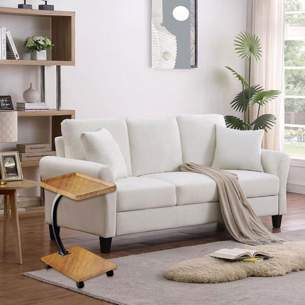 Creative Movable Coffee Side Table Laptop Desk Bedside Sofa Tea End Table