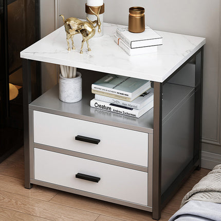 Classic Bedside Table Nightstand Storage Cabinet Side Table Home Furniture Decor