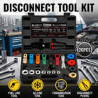 Automotive AC Fuel Line Disconnect Tool Kit Refrigerant Hose Removal Repair Set