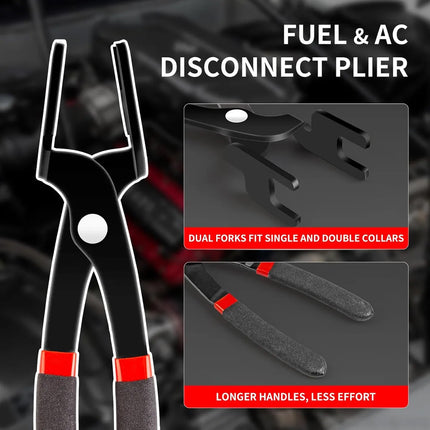 Automotive AC Fuel Line Disconnect Tool Kit Refrigerant Hose Removal Repair Set