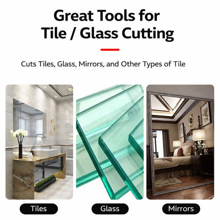Heavy Duty Glass Tile Scorer and Breaker Cutting Tool for Slate and Marble