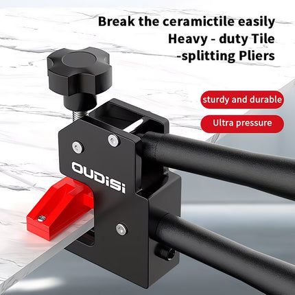 Heavy Duty Glass Tile Scorer and Breaker Cutting Tool for Slate and Marble