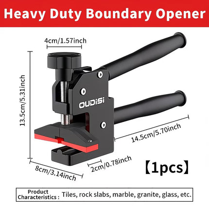 Heavy Duty Glass Tile Scorer and Breaker Cutting Tool for Slate and Marble