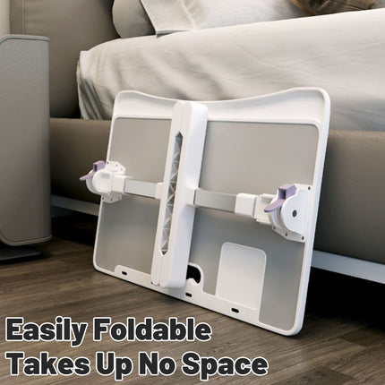 Bedside Small Folding Desk Height Adjustable Office Study Computer Desk Durable