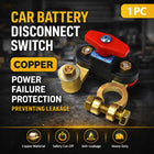 Heavy Duty Car Battery Disconnect Switch 12V 24V Rotary Master Power Cut Off