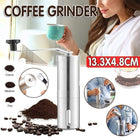 Manual Coffee Grinder Stainless Steel Ceramic Burr Hand Crank Portable Mill