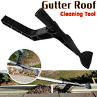 New Gutter Roof Cleaning Tool Hook Shovel Scoop Leaves Dirt Remove Home Cleaner