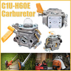 C1U-H60 Carburettor Replacement for Trimmer Blower Brushcutter Engine Parts