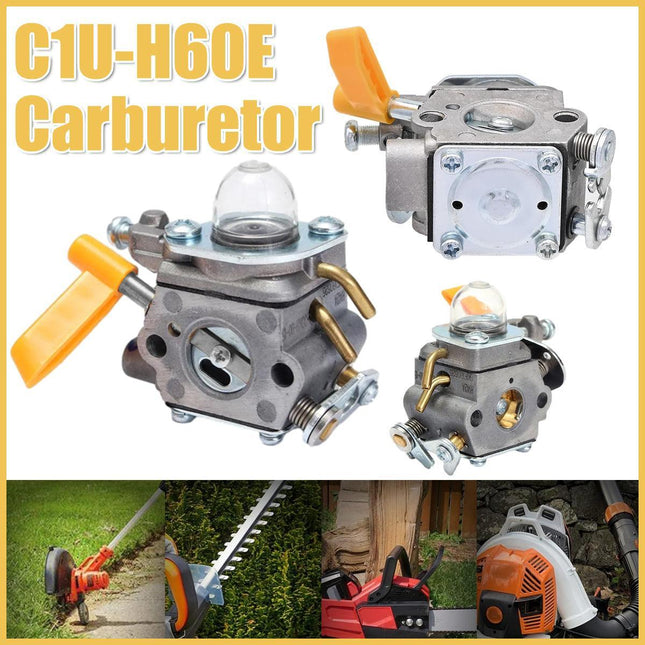 C1U-H60 Carburettor Replacement for Trimmer Blower Brushcutter Engine Parts
