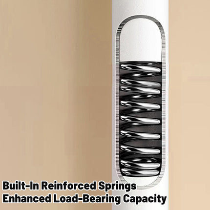 Modular Floor-Standing Clothes Rack Adjustable Height for Home Clothes Storage